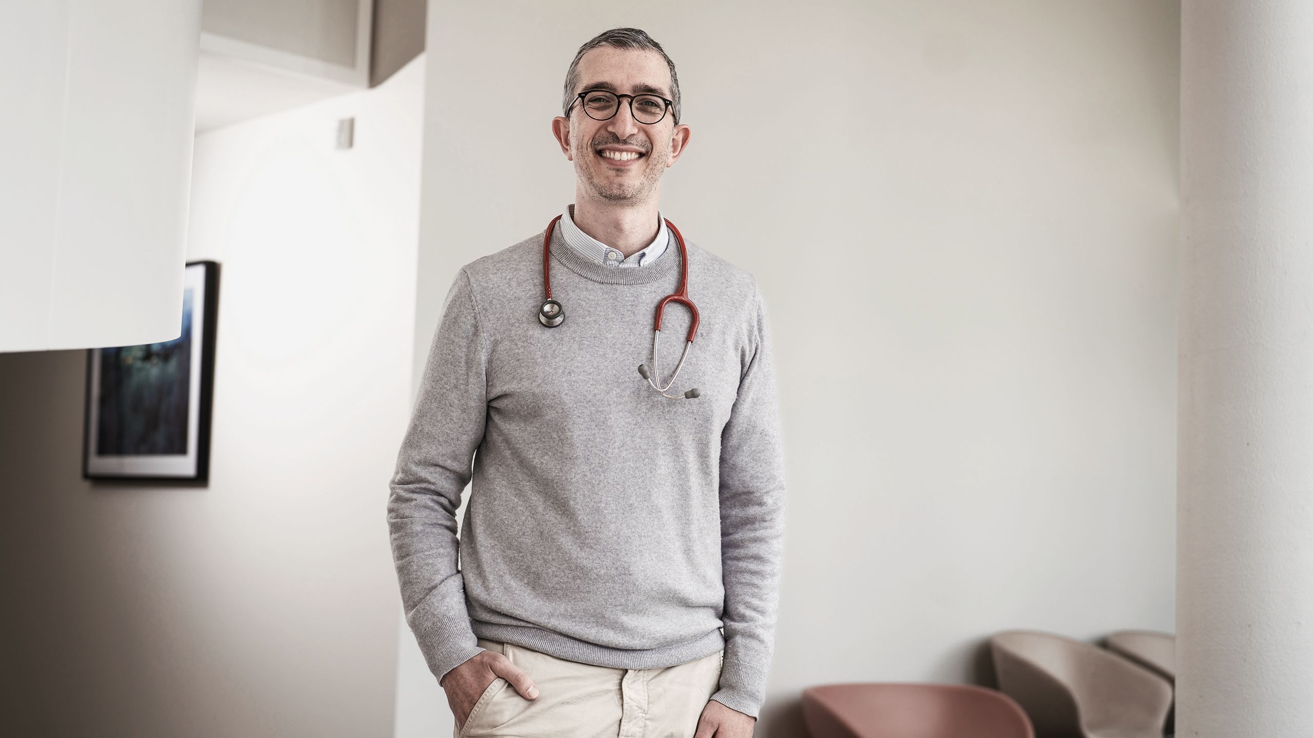 Dr Eli Shmerling at his collaborative private practice, Caring for Kids.